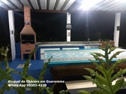 Locação de Chácara com piscina em Guararema para finais de semana