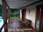 Locação de Sitio com piscina em Guararema